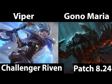 [ Viper ] Riven vs Rengar [ Gono Maria ] Top - Viper Riven GamePlays