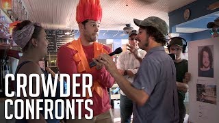 CROWDER CONFRONTS: Convicted Antifa Thug! | Louder with Crowder
