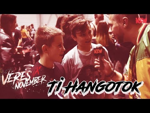 Ti hangotok - Véres November IX. 2018