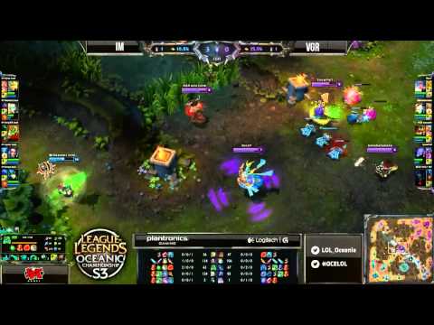 LoL Oceanic S3 Championship - Team Immunity vs Volf Goes Rwar.Giga