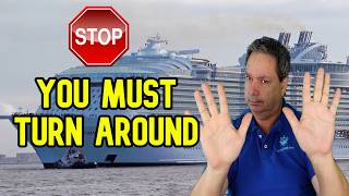 CRUISE SHIP FORCED TO TURN AROUND BECAUSE OF OIL SPILL