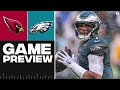Cardinals at Eagles Preview: Jalen Hurts tries to lift Philly to 5-0 in bigtime matchup | CBS Spo…