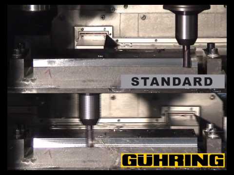 Comparison High-Performance Endmill  versus Standard Endmill