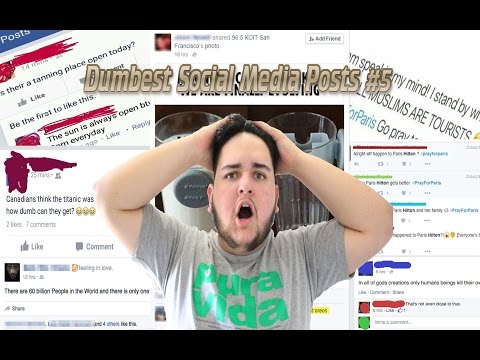 Dumbest Social Media Posts #5 | FrxshLifestyle