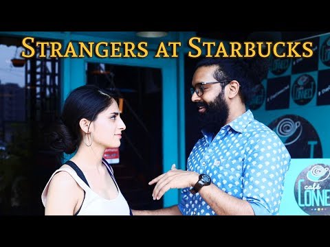 stranger at Starbucks