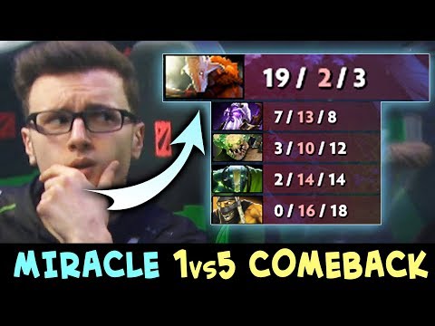 Miracle 1vs5 RAPIER COMEBACK