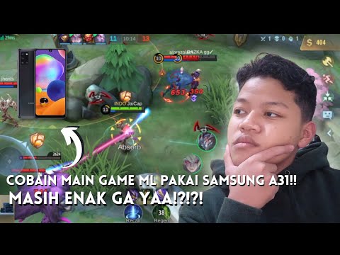 TEST SAMSUNG A31 BUAT MAIN MOBILE LEGENDS DI 2023? EMANG MASIH KUAT?!?!?!-TEST GAME