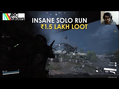 BEST Solo Run Ever ₹15L Loot  ARC Raiders