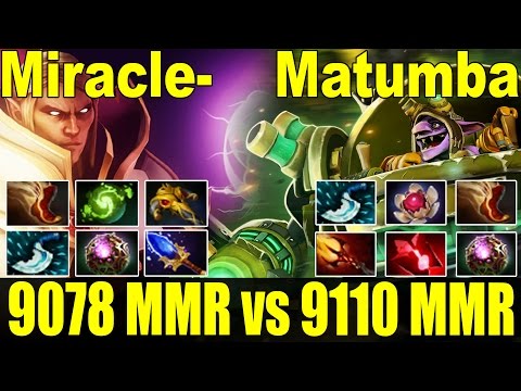 Miracle- [Invoker] vs Matumbaman [Timbersaw] - Fight for TOP 1 MMR - Full game Dota 2