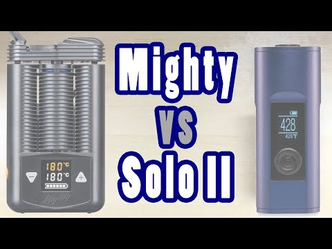 Mighty vs Arizer Solo 2 // Updated 2021 420vapezone Reloaded