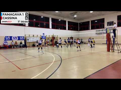 Prima Divisione Femminile, Famagava Volley 2.0 vs. Pizzaut Pallavolo Cassina - 22/02/2022