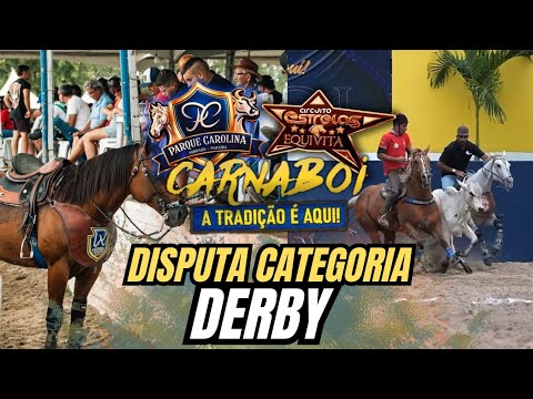 DISPUTA DERBY VAQUEJADA CIRCUITO ESTRELAS EQUIVITA| PARQUE CAROLINA | SOBRADO-PB 