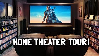 4 EPIC Home Theater Tours! YouTube Collab! 4K Dolb