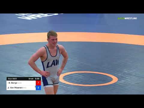 2018 Marine Corps US Open/UWW Junior Freestyle 70 Semis - Brady Berge (NLWC) Vs. Jaden Van Maanen