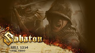 SABATON - Hill 3234 (Official Lyric Video)