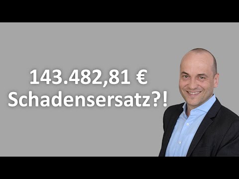 143.482,81 € Schadensersatz wegen Datenschutzverstößen?!