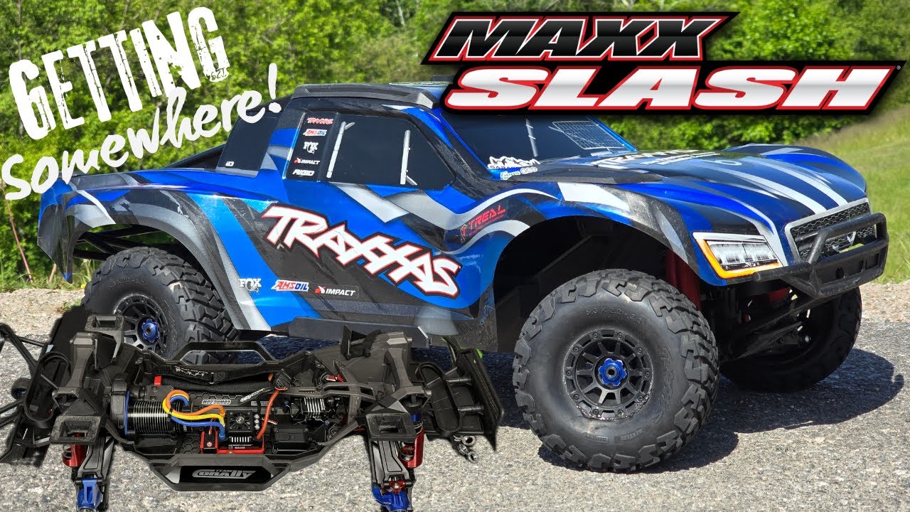 Traxxas Maxx Slash (New Motor, New Servo, & More)