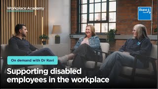 <p>Watch in 11 mins</p><p class="f18">Supporting disabled employees in the workplace</p>