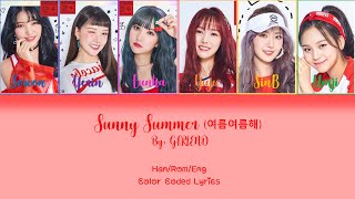 GFRIEND(여자친구) - Sunny Summer(여름여름해) HAN/ROM/ENG Color Coded Lyrics