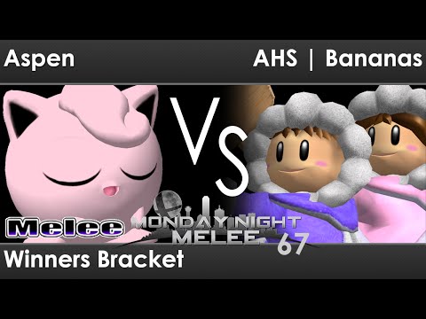MNM 67 Melee - Aspen (Jigglypuff) vs AHS | Bananas (ICs) - Winners Bracket