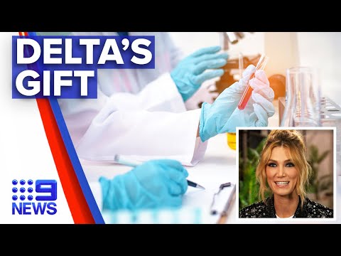 Delta Goodrem gives back to doctors and nurses | 9 News Australia