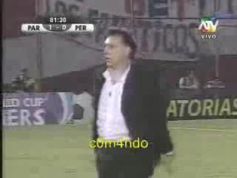 partido peru paraguay ... 1  a 0 como siempre perdiendo