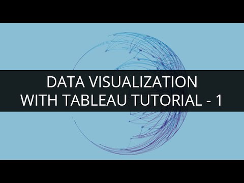 Tableau Training for Beginners 1 | Tableau Tutorial 1 | What is Tableau | Edureka