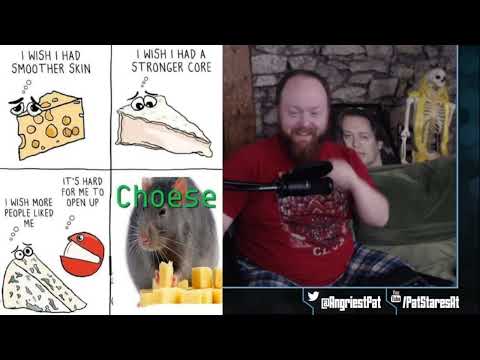 Pat Stares at Choese Direct