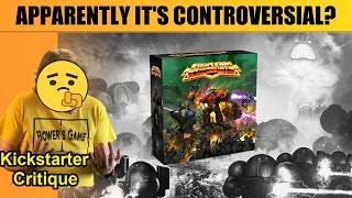 SPACE KING: The Board Game - Apparently It's Controversial? - Kickstarter Critique Review