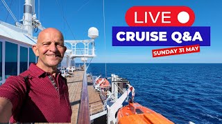 Cruise Q&A Live - Sunday 31 May 2026 - 9am PT/ Noon ET/ 5pm UK