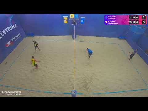 15:45 R. Prytuliak / Y. Sulyma - M. Kyselov / Y. Bohdashkin 28.12.2022 | Winners Beach Volleyball