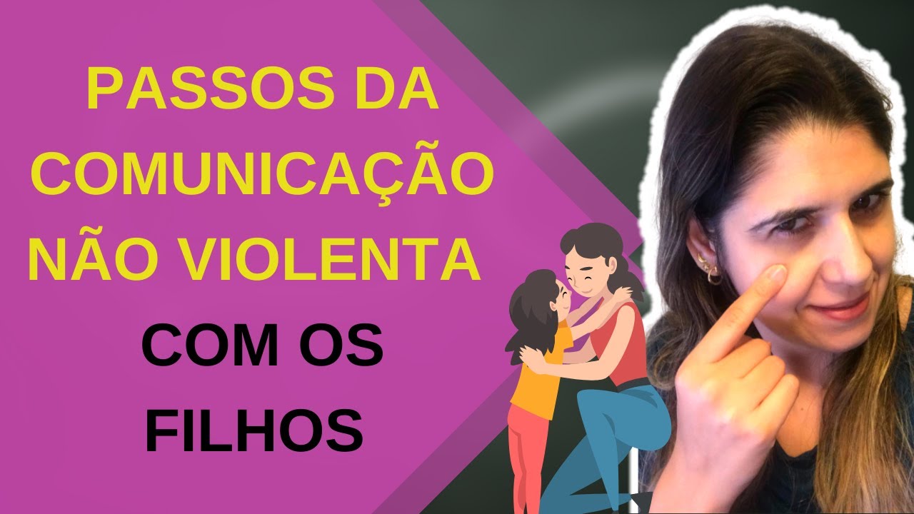 Comunicação Não-Violenta com Crianças na prática - 4 passos