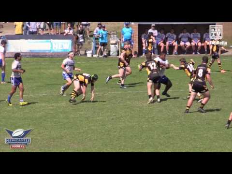 2016 Newcastle RL - Under 19s Preliminary Final Highlights - Central Butcher Boys v Cessnock Goannas