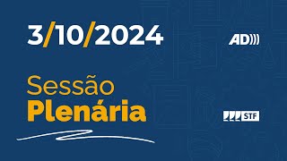 Sessão Plenária (AD) - Decisão sobre limites para multas por sonegação, fraude ou conluio - 3/10/24
