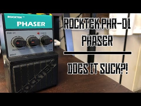 Immagine Rocktek Phaser - 1980s Vintage PHR-01 Converted to 9v PSA Spec - 8