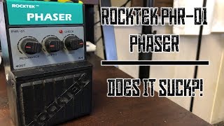Video thumbnail for Rocktek PHR-01 Phaser | Unknown Pedals Episode #2 by Jake Tanis
