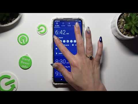 How to Set Up Alarm Clock on OUKITEL C33 - Manage Clock Settings