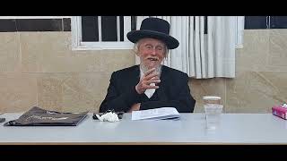 שיעור לפסח | אין די מצה ליגט מהות האלוקות, אובער מען דארף טראכטן אויף דעם, הרב חיים שלום דייטש תשפ"ה