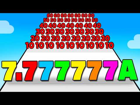 MAX LEVEL NUMBER in Number Merge Run!