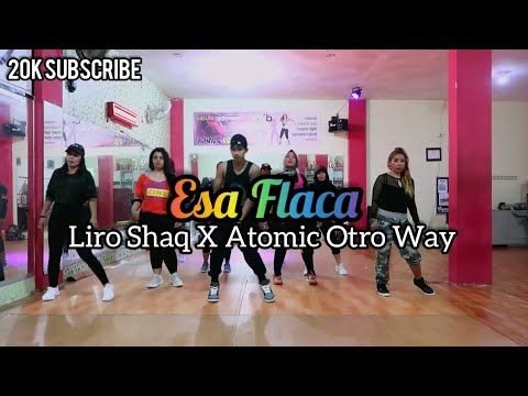Liro Shaq x Atomic Otro Way - Esa Flaca | ZUMBA | FITNESS | At D'One Studio Balikpapan | 20k Subs