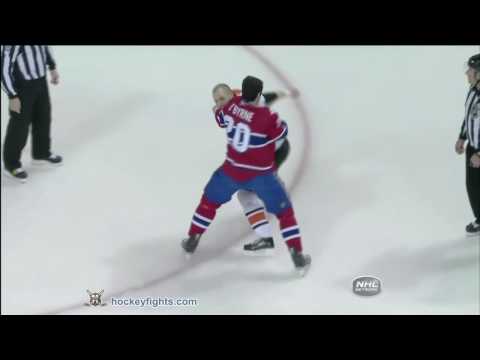 Ian Laperriere vs Ryan O'Byrne