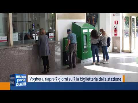Voghera, riapre (7 giorni su 7) la biglietteria della stazione ferroviaria