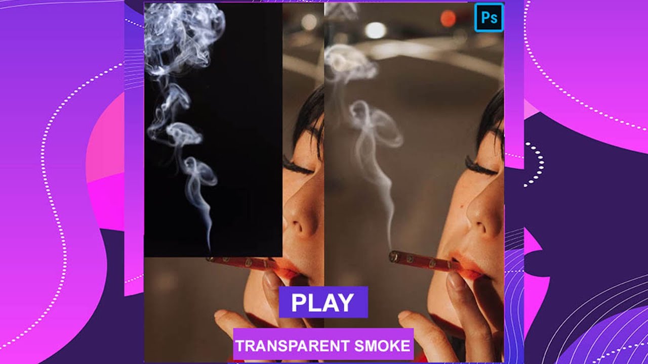 Transparent Smoke Photoshop Tutorial