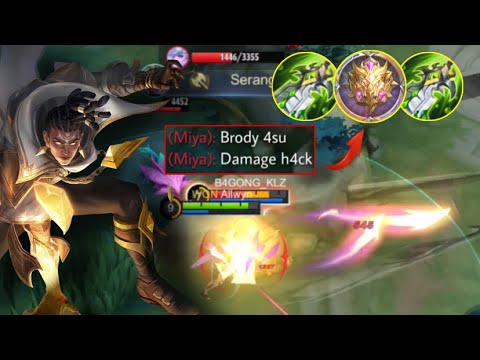 BRODY BUILD 2 BOD BIKIN DAMAGE MAKIN MENGERIKAN | BRODY BEST BUILD 2022 - mobile legends