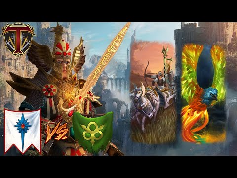 Tyrion & His Pet Phoenixes | High Elves vs Nurgle - Total War Warhammer 3