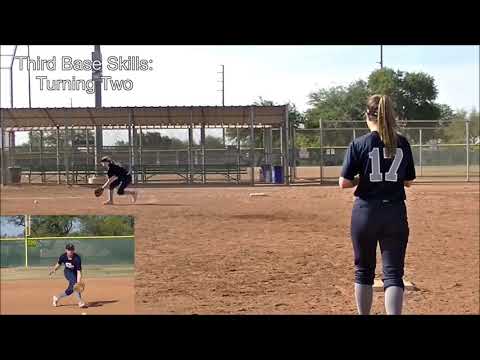 Kylie Lemon Softball Skills Video - 2020 3B Outfield