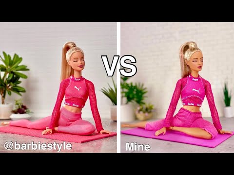 Recreating Popular BARBIE Doll INSTAGRAM Photos! - Barbie Doll Videos