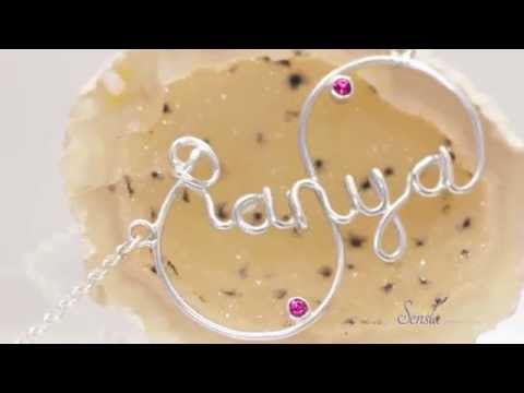 Sensla - Infiniti name necklace, Ranya