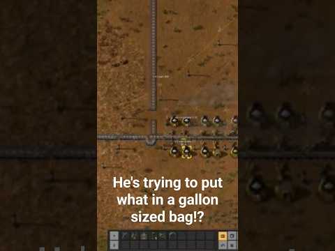 His Sausage Won't Fit 😨 #shorts #gaming #wardrum #funny #comedy #short #games #factorio #edit