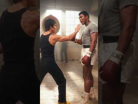 WHAT IF: Bruce Lee Tested Muhammad Ali’s Rhythm? 🥊⚡